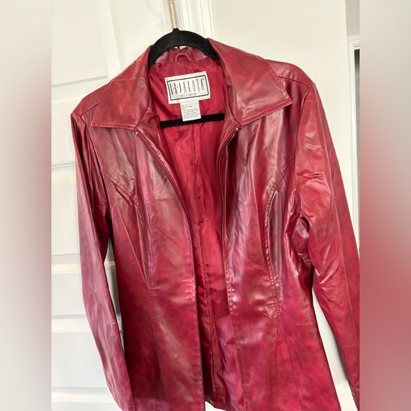 Vintage Red Jacket Size Large - Picture 5 of 6